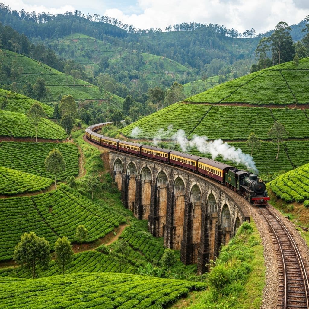 ۱۲ روز سریلانکا - جزیره سبز